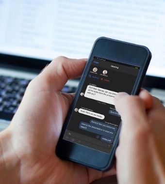 Live chat module